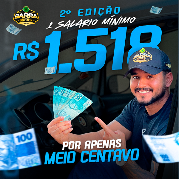 2º EDIÇÃO 1 SALÁRIO MÍNIMO ( 1.518,00 )